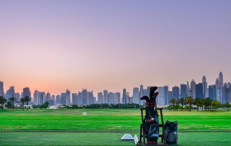 Address-Montgomerie tilgang til driving range