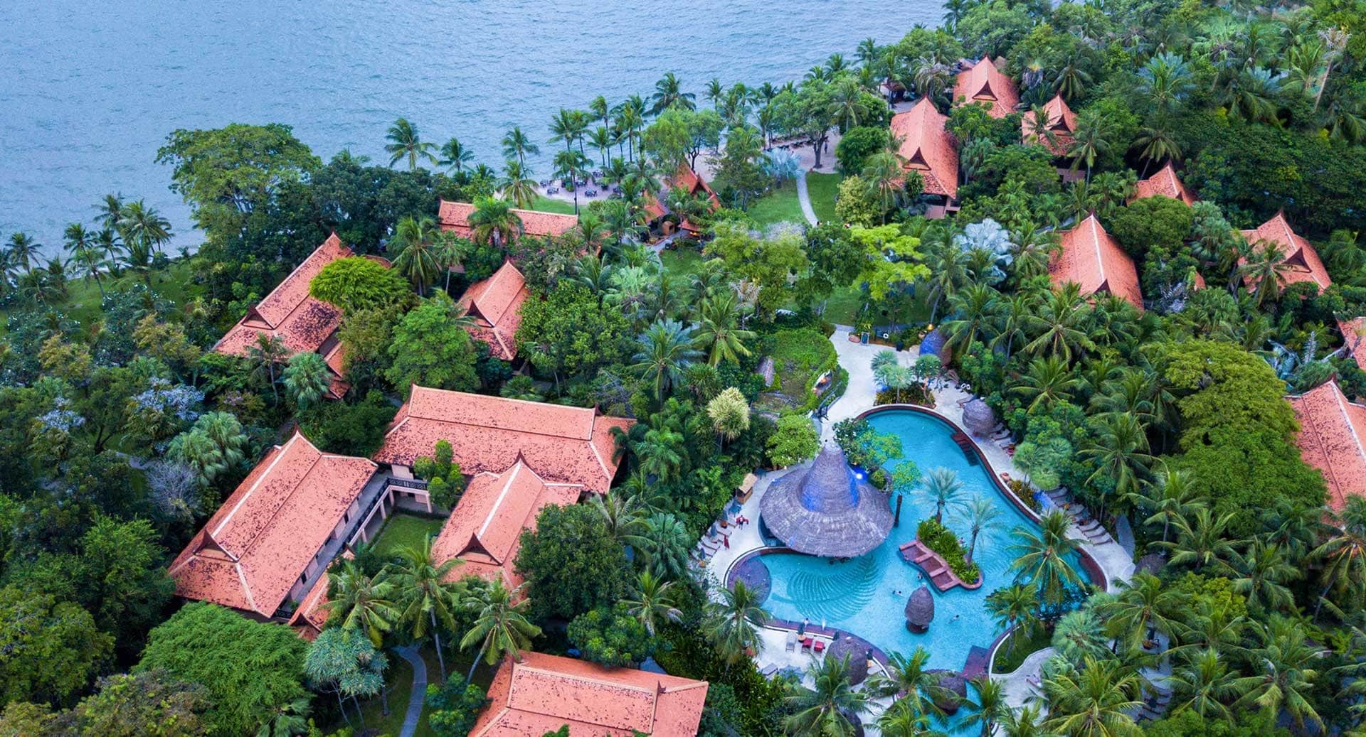 Anantara Hua Hin Resort – femstjerners strandresort med bassenger og tropisk hage
